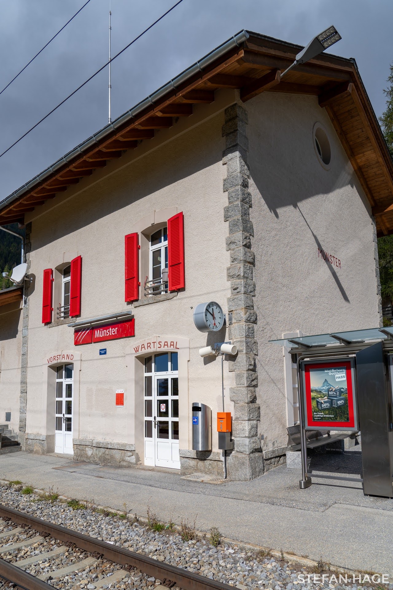 Münster Goms station