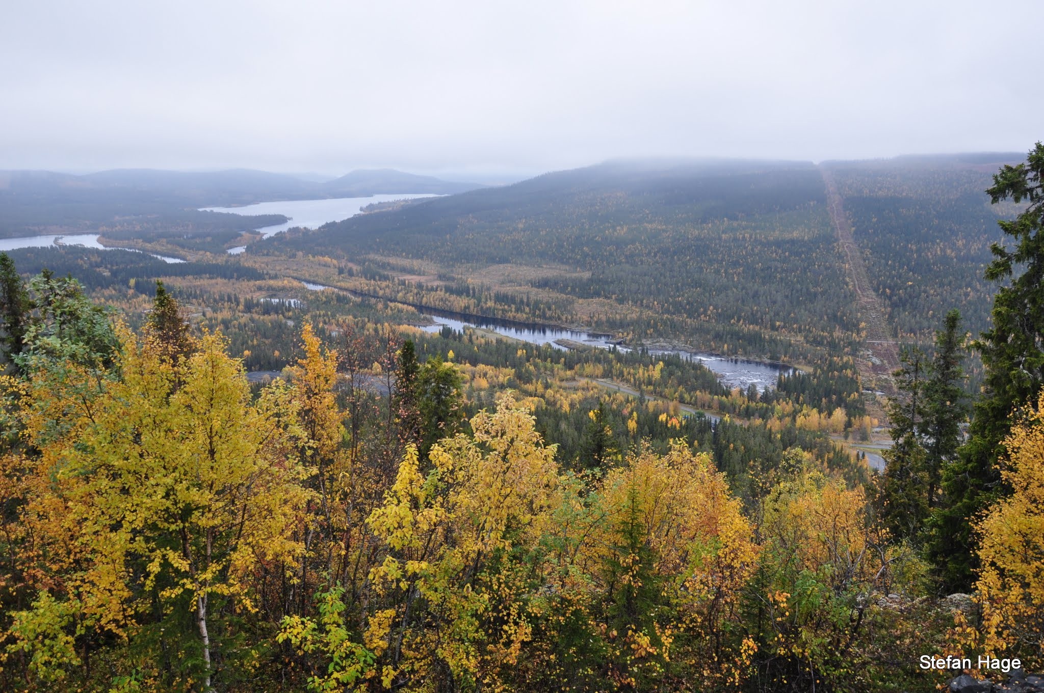 Wildernisroute herfst